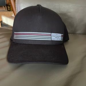 Travis Mathew adjustable/flex fit black hat. Never worn.